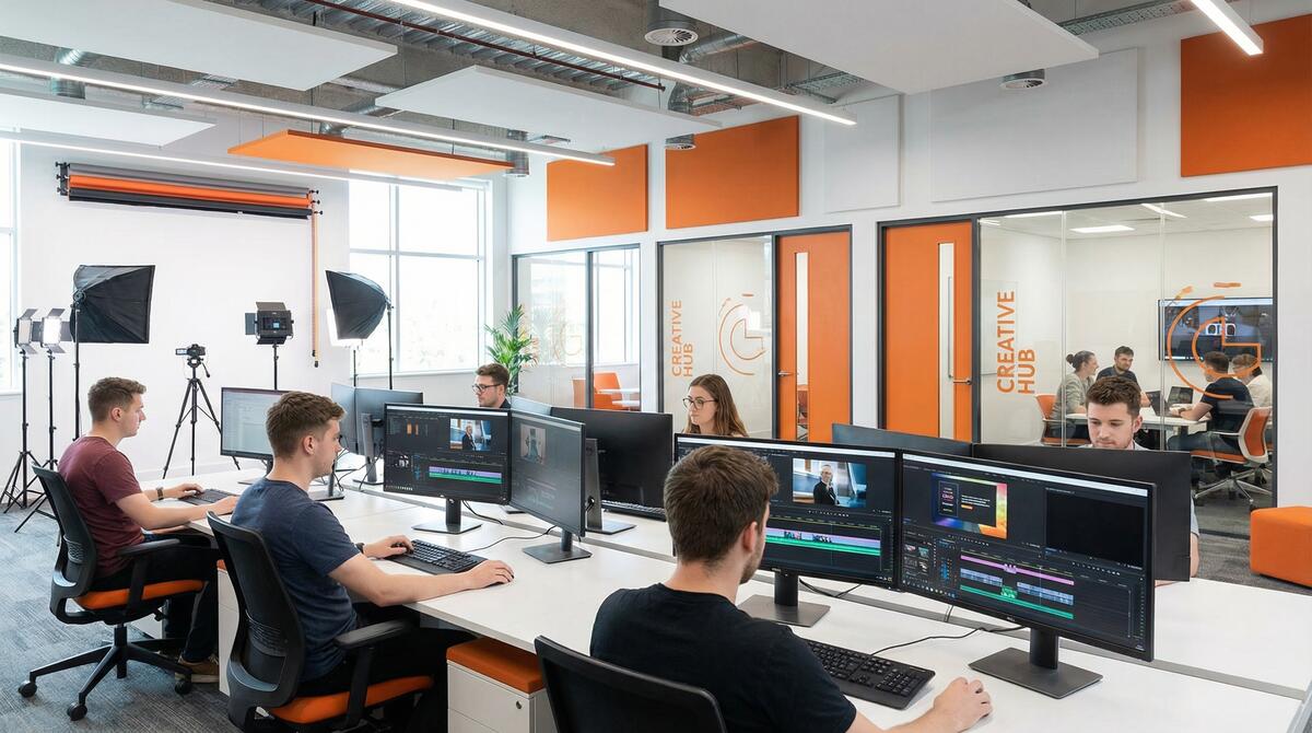 小马拉大车办公环境